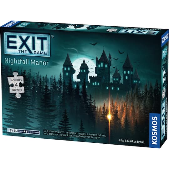 Thames &#x26; Kosmos EXIT: Nightfall Manor (with Puzzle) Game